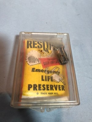RES-Q-PAK RESQPAK Emergency Self-Inflating Life Preserver in Case #F73