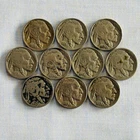 Lot of 10 Buffalo Nickels Full Dates US Indian Head Coins ***FREE SHIPPING***