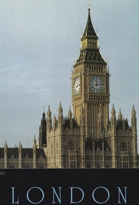 Postkarten - Postkarte - England - London - Big Ben  Westminster - unversandt -