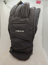 Head Men's Dupont Sorona Insulated Gloves w/Pocket Gray Large New