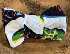Handmade Dog Bow Tie XS Gaming Print Small Sized Dogs Cats
