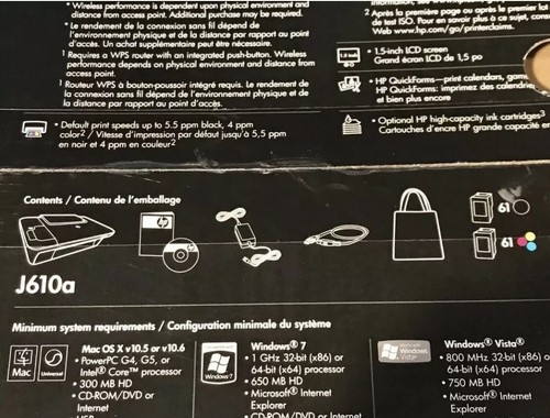 NEW - HP Deskjet 3054 All-In-One Inkjet Printer NIB Sealed - Picture 6 of 8