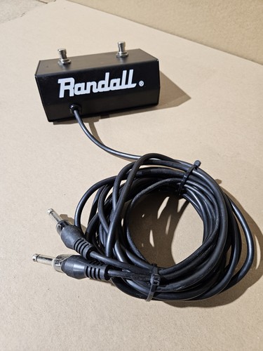 RANDALL GUITAR FOOTSWITCH, 2 BUTTON RANDALL FOOT SWITCH