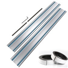 Barlezy 194368-5 110" Track Saw Guide Rail Joining Set For Makita 85IG-A242-GKC7