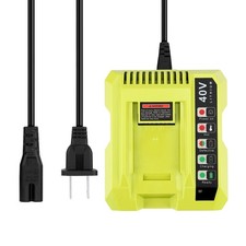 Replacement Charger for Ryobi 40V 6.0Ah Battery OP401 OP4050A OP40601 OP4026