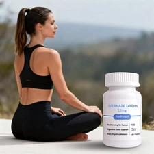 IVERMET Tablets For Person 100 Tablets 99% Purity Digestive Supplement 12 mg