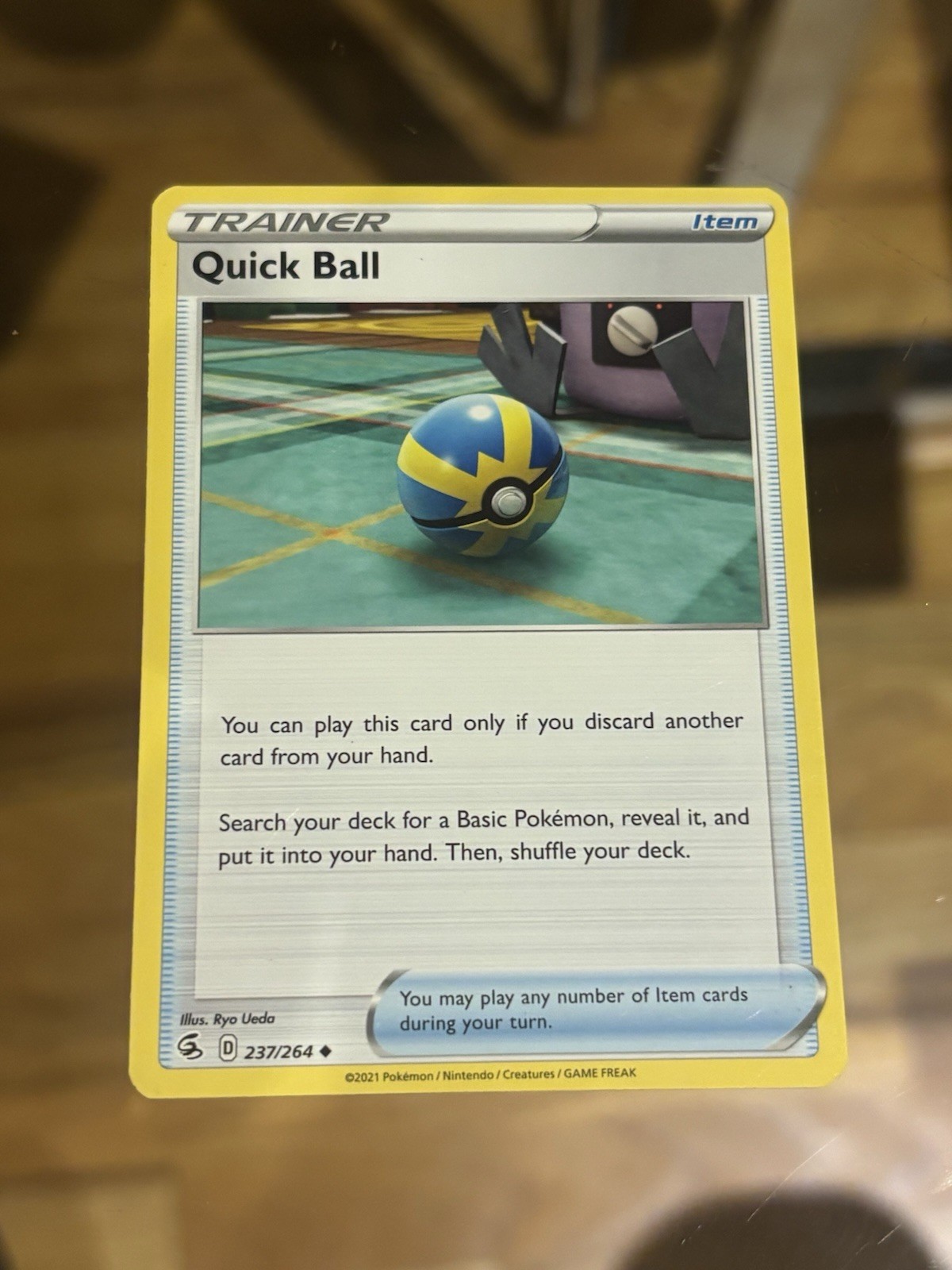 Quick Ball - 237/264 - Uncommon Pokemon Card Buy 2 Get 1 Free
