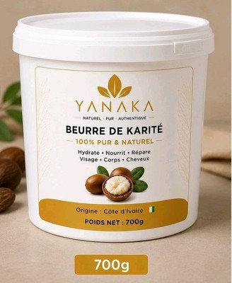 rohe Sheabutter 700G Elfenbeinküste
