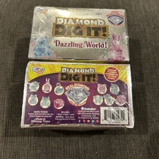 2 Diamond Dig It Dazzling World Box - REAL DIAMOND in 1 of 24 Boxes