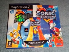 Sonic Heros PlayStation 2 PS2 Game Complete With Manual