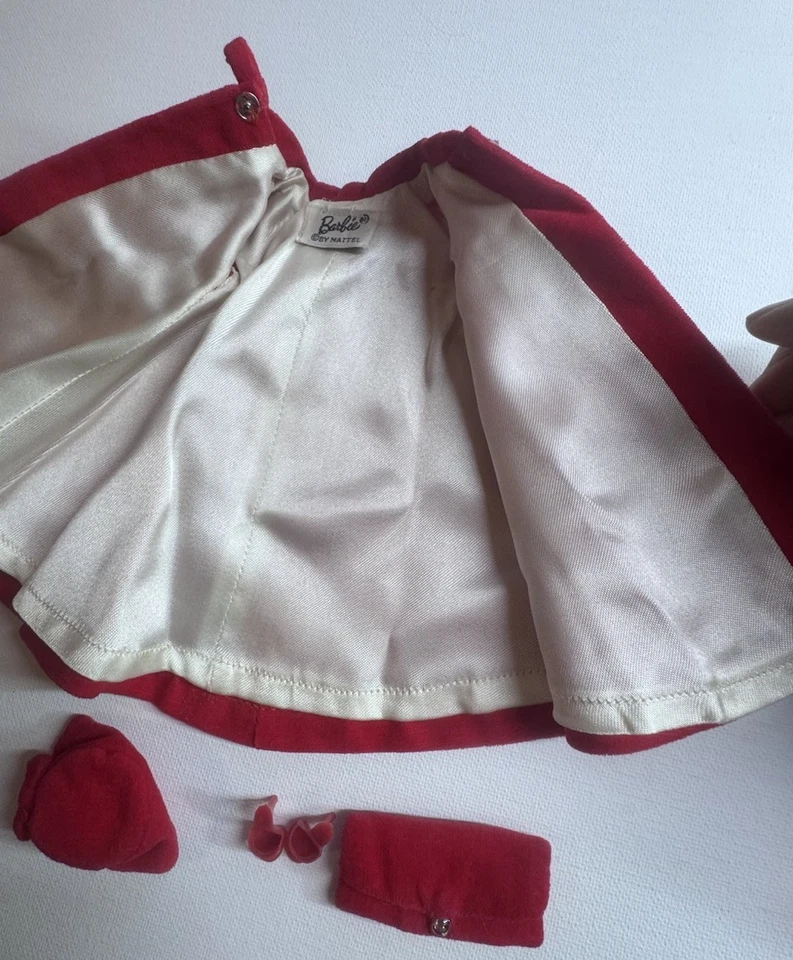 Barbie "Red Flare" #939 años 60 vintage de Mattel conjunto completo excelente estado. Foto 2 de 4