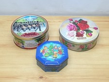 Vintage 1960s/70s Advertising Biscuits / Sweets Tin Bundle - Great Props 