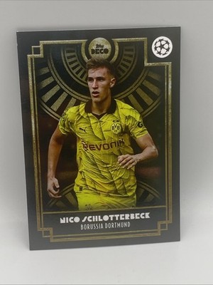 Nico Schlotterbeck - Borussia Dortmund (Current Stars) Base Topps Deko 23/24