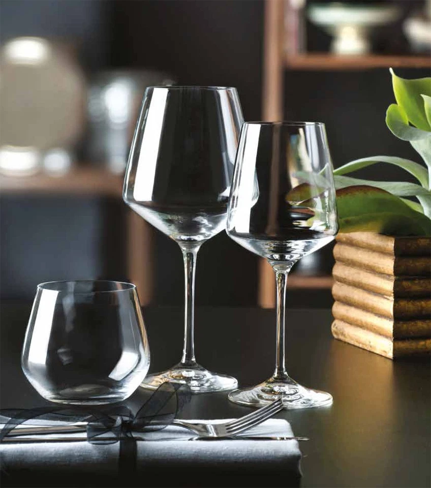 Set De 6 Cálices De Vino ARIA 38 CL En Eco Cristal RCR Para Bar Y Restaurante - Imagen 3 de 4
