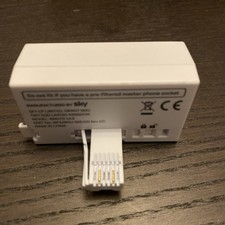 Sky Genuine Master Microfilter RJ11 Phone Broadband ADSL 