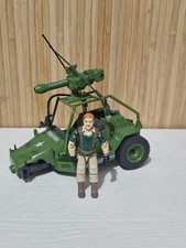 1985 GI Joe A.W.E. Striker  Vehicle and CrankCase Figure - Read description