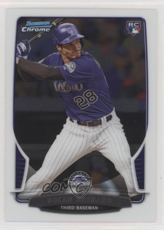 2013 Bowman Draft Chrome Nolan Arenado #41 Rookie RC 0o0