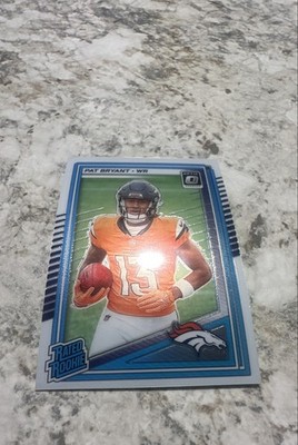 2025 Panini Donruss Optic - Rated Rookie Pat Bryant #215 (RC)