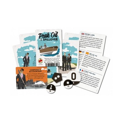 2 Tomatoes Board Game Peak Oil - Spillover Bag NM