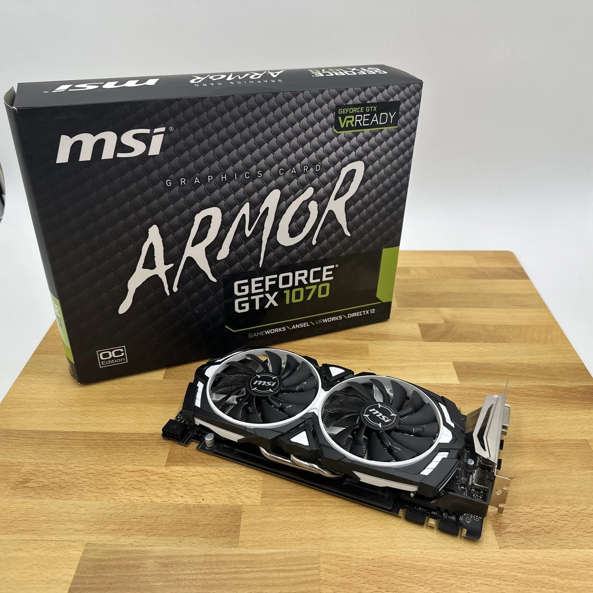 Preços baixos em MSI Nvidia Geforce Gtx 1070 8 GB de memória de