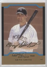 2004 Bowman Draft Gold Seth Smith #BDP74 jg3