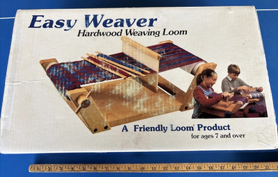 EASY WEAVER HARDWOOD WEAVING LOOM HARRISVILLE DESIGNS Tabletop Hand