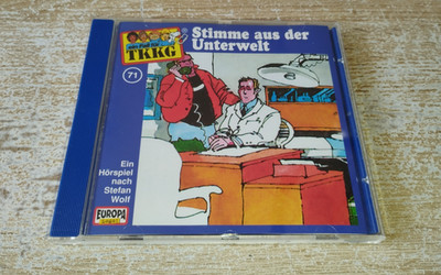 TKKG Nr. 71 -- Stimme aus der Unterwelt -- seltene CD Folge !!RAR!! TOP !!