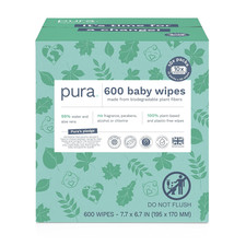 Natural Sensitive Baby Wipes, 99 Water, Unscented  Hypoallergenic, Suitable fo