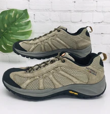 Merrell Moab 2 Hiking Shoes Mens Size 11.5 Brow Vent Low Trail Vibram Waterproof