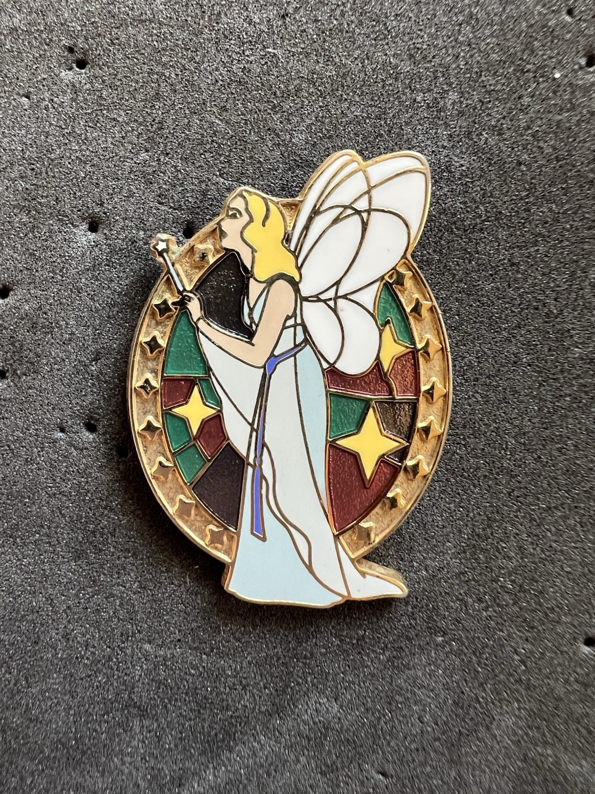 DLR Where Magic is Timeless 2007 Blue Fairy Disney Pin 52854 Disneyland Resort