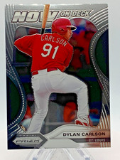2020 Panini Prizm - Now on Deck Dylan Carlson #NOD-9 (RC)