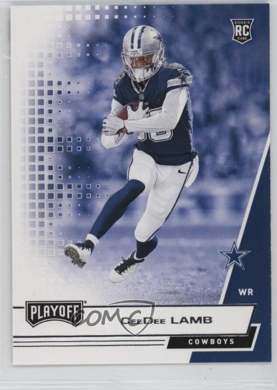 2020 Panini Playoff Rookies CeeDee Lamb #207 0o3b