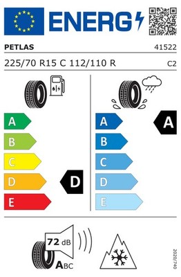 Étiquette pneumatique