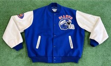 Vintage Chalk Line New York Giants XXL Wool Letterman Jacket Rare