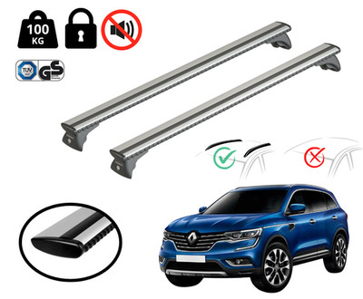 Nordrive SIL105 Dachträge Querträgerr Für Renault Koleos 2 2017-2022 120 cm