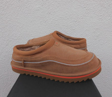 UGG TASMAN CALI WAVE CHESTNUT SUEDE/ SHEEPWOOL SLIPPERS, MEN US 8/ EUR 41 NIB