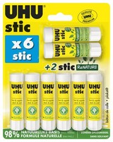 UHU Stic Klebestifte LöSungsmittelfrei Schule BüRo Basteln 8 StüCk 8,2 G