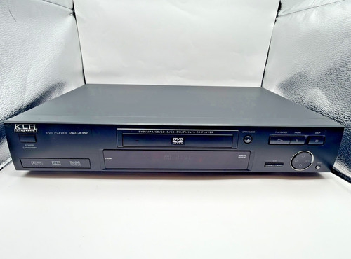 KLH Digital DVD Player DVD-8350 Tested Working