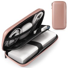 Compact Electronics Organizer Travel Case Shockproof - Travel Essential for W...
