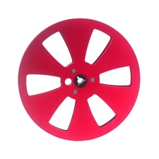 7 Inch 6 Hole 1/4 Empty Take Up Reel to Reel Small Hub Empty Tape Reels4291