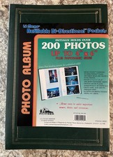 Pioneer Le Memo Photo Album Book Vintage Green 200 4x6 Pictures New BP-200