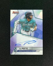 2025 Topps Bowman's Best Auto Tai Peete #B25-TP Refractor Mariners QI95