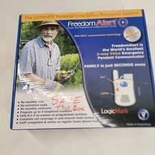 Freedom Alert 35511 LogicMark Personal Emergency Response System Pre-owned 