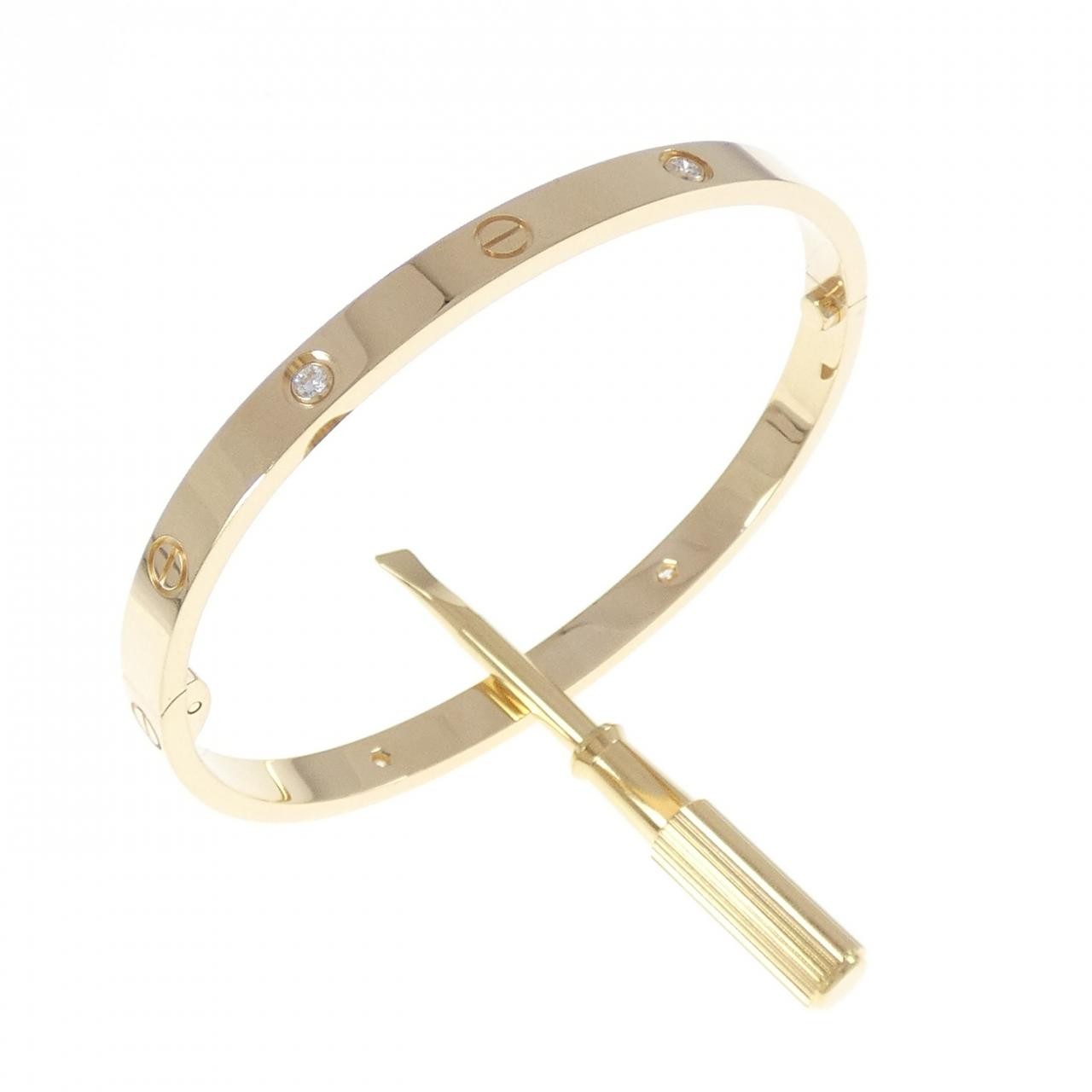 Authentic Cartier Love Bracelet 4P  #260-007-752-1361