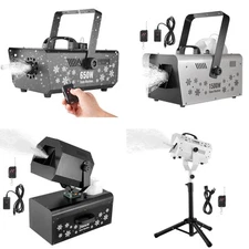 Snow Machine 650/800/1200/1500/2000W Remote Snow Making Machine Holiday DJ Decor