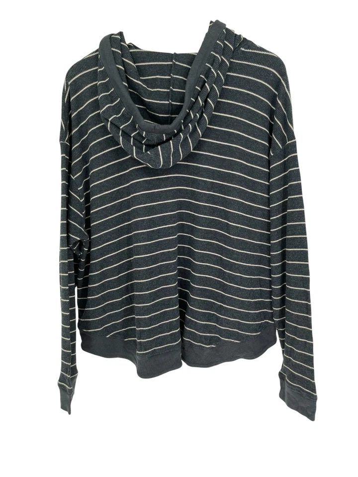 Koolaburra Uggs Hoodie Women's Size 2X Navy Striped Sweater Sweatshirt Plus - Image 2 of 4