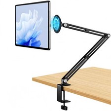 Large Magnetic Holder Stand for Magsafe iPad Mini Samsung Galaxy Tab Aluminum...