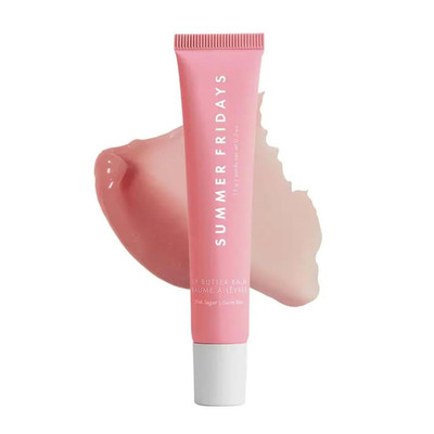 Tinted Lip Butter Balm - Conditioning Vegan Lip Balm for Instant Moisture, Shine