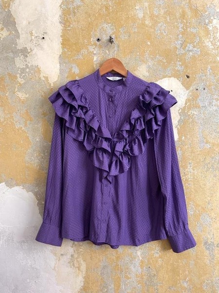 Women & Other Stories Shirt Purple 36 / S / 44 #3HNP