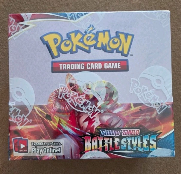 battle styles booster box tcg Pokémon TCG Sword & Shield-Battle Styles Sealed Collectible Card Booster  Boxes for sale